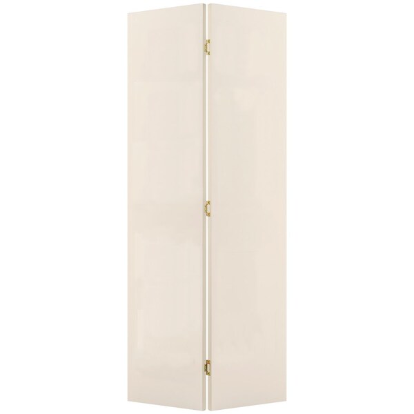 Codel Doors 24" x 80" Primed Hardboard Hollow Core Flush Bifold Door